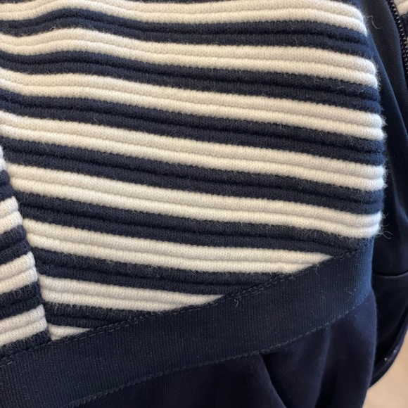 Boden Women’s Ponte Knit Striped Tank Dress Pockets Size 8 Regular - Picture 8 of 8